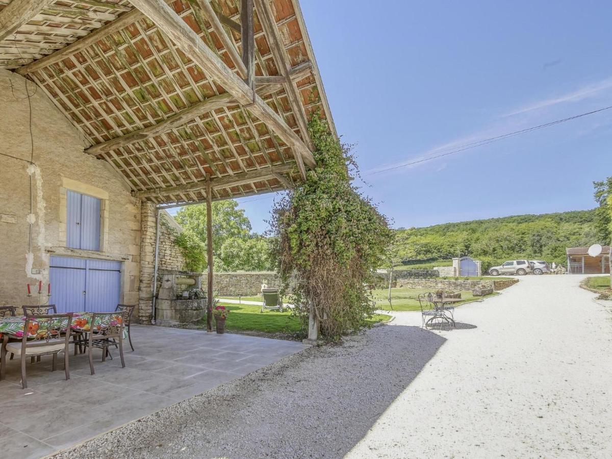 Burgundian Farmhouse In Talon With Fireplace Eksteriør bilde