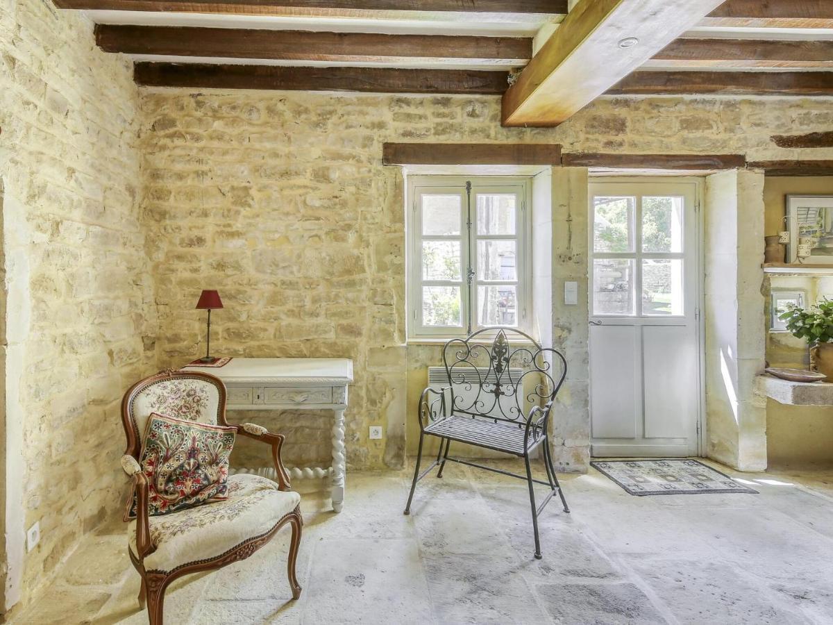 Burgundian Farmhouse In Talon With Fireplace Eksteriør bilde